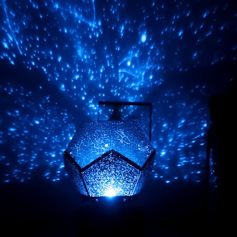 Projector Rotating Starry Sky Ceiling Galaxy Star Projector Night Light Baby Star Space Nightlight Child Kids Christmas Gift